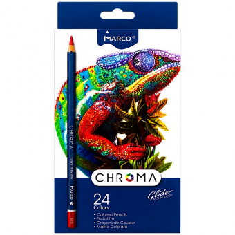 Купить Карандаши цветные 24цв. Marco «CHROMA» оптом